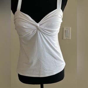 Cache top size large in white